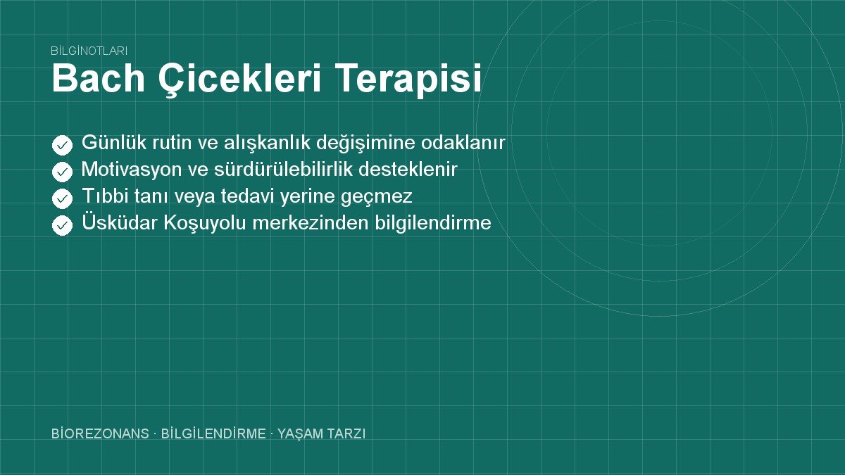 Bach Çicekleri Terapisi
