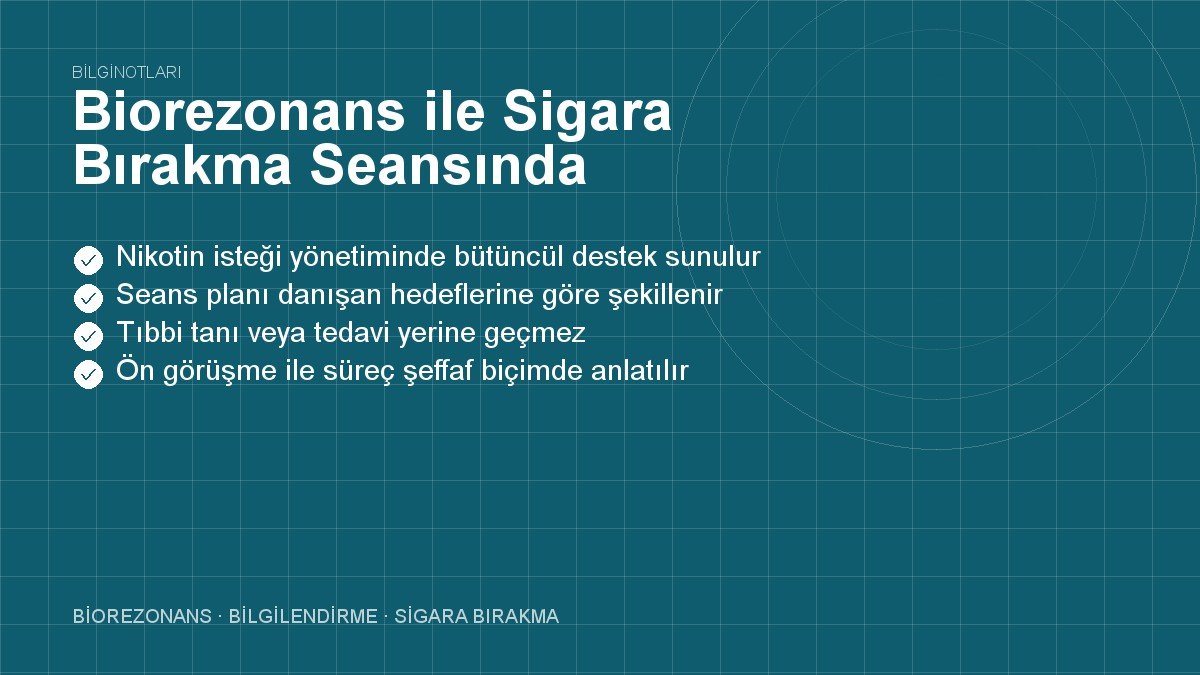 Biorezonans ile Sigara Bırakma Seansında Kullanılan Aparatlar