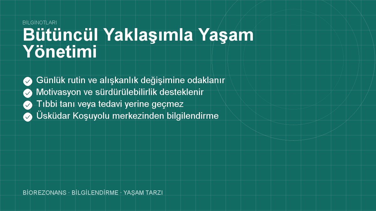 Bütüncül Yaklaşımla Yaşam Yönetimi: Zihin Beden Ruh Bağı