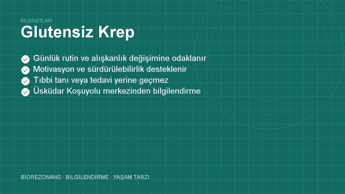 Glutensiz Krep