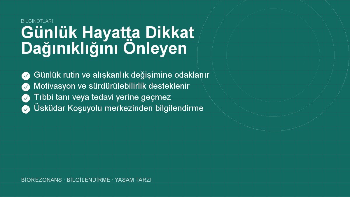 Günlük Hayatta Dikkat Dağınıklığını Önleyen Pomodoro