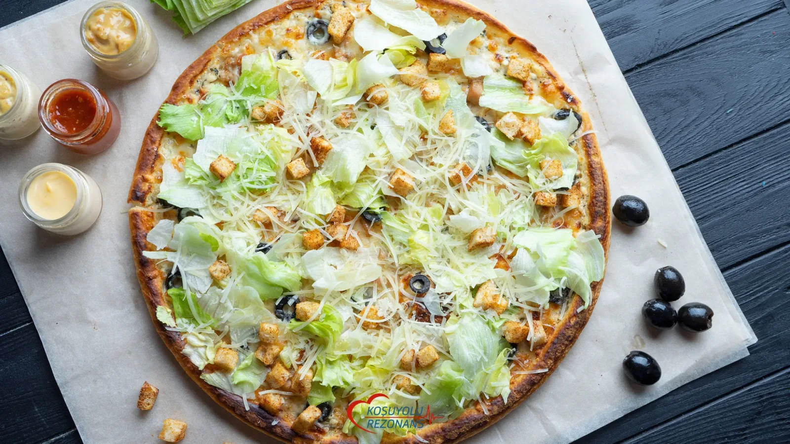 Nohut Tabanlı Pizza