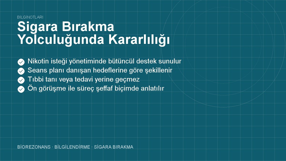 Sigara Bırakma Yolculuğunda Kararlılığı Artırma Yolları