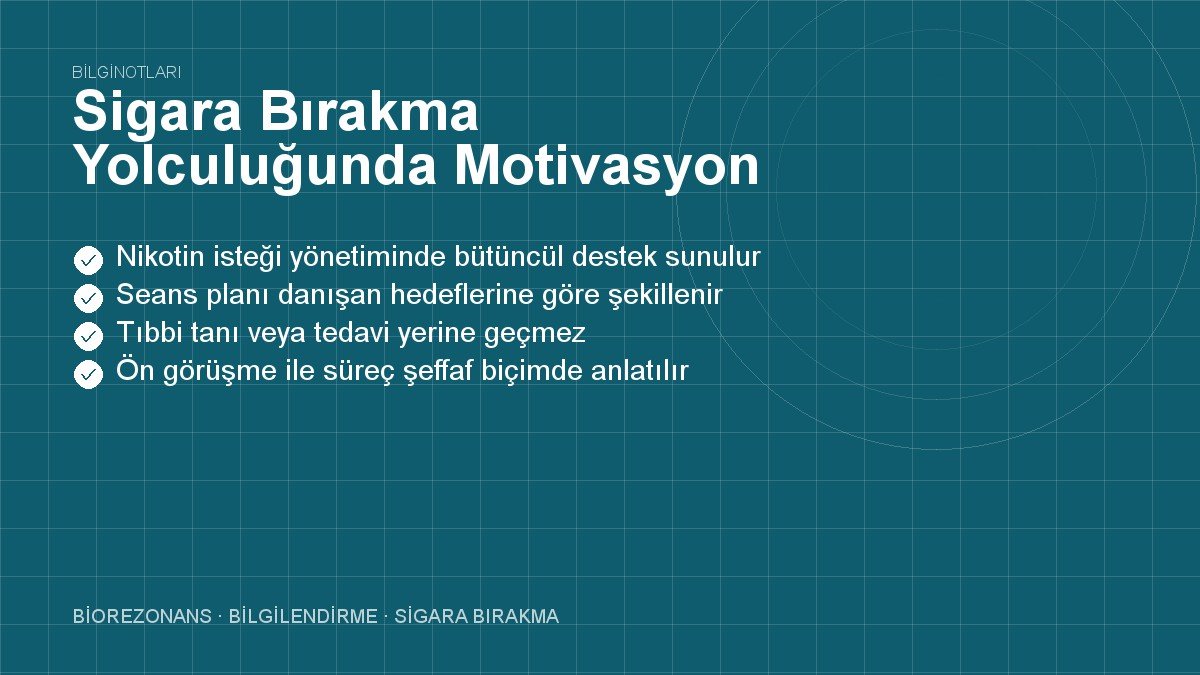 Sigara Bırakma Yolculuğunda Motivasyon Kaybını Önlemek