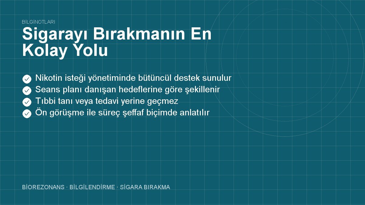Sigarayı Bırakmanın En Kolay Yolu