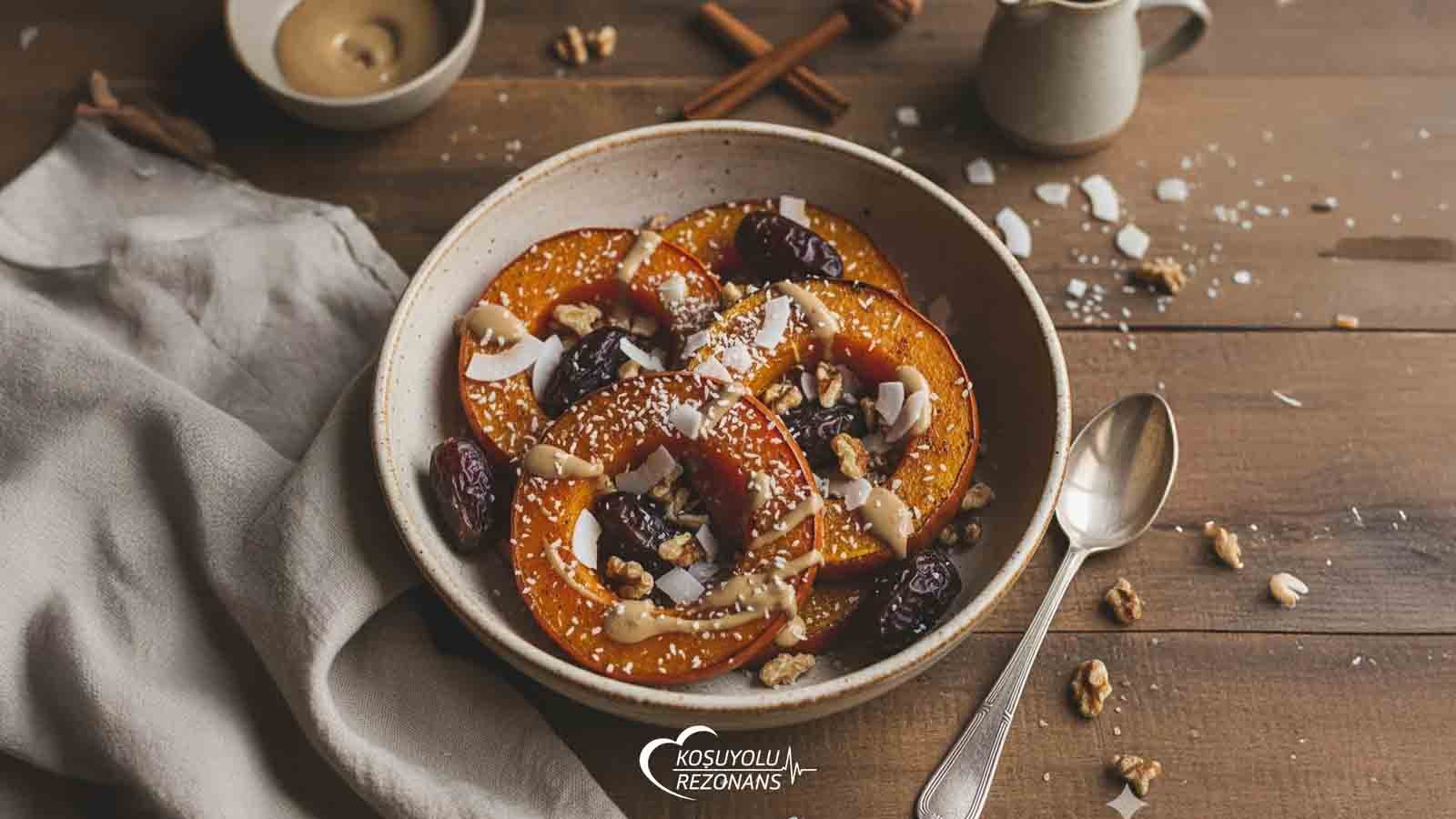 Fırınlanmış Tarçınlı Bal Kabağı