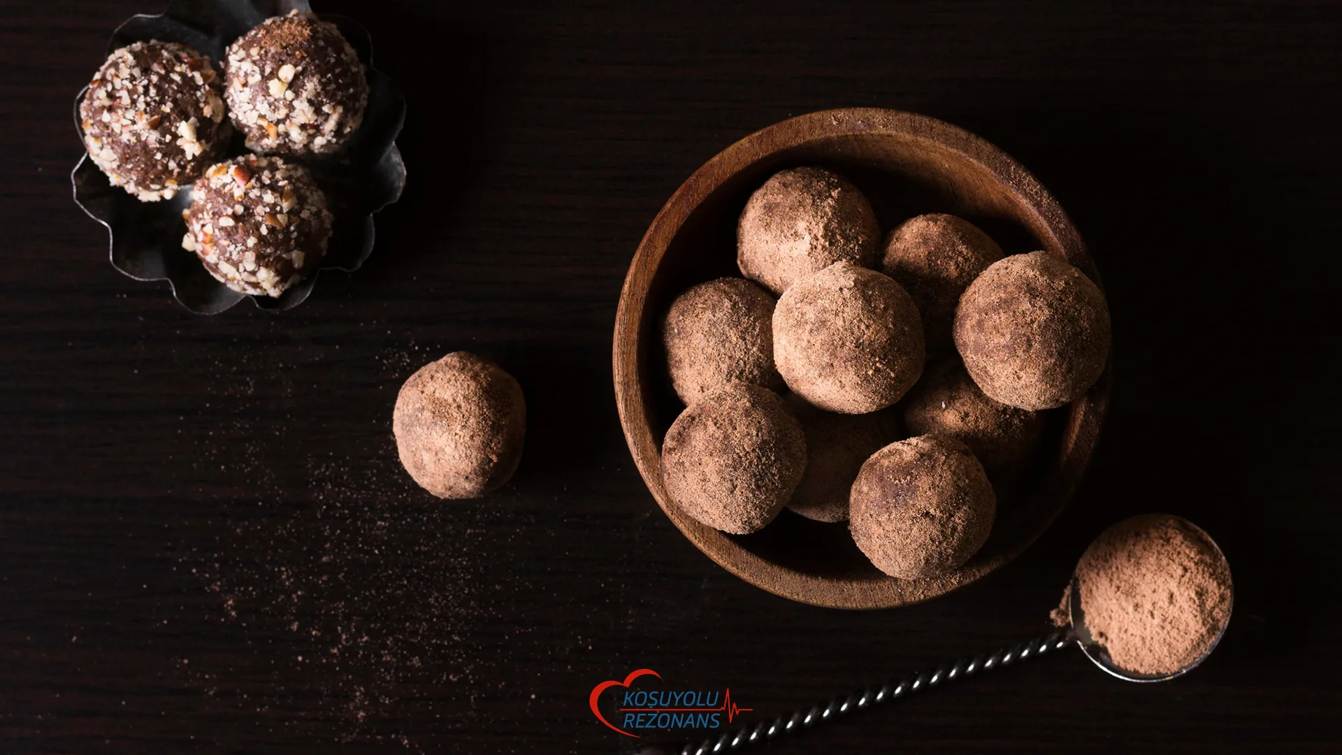 Glutensiz Şekersiz Tiramisu Topları 